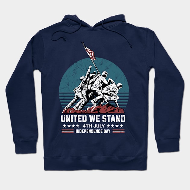 United We Stand Hoodie by Oddities Outlet